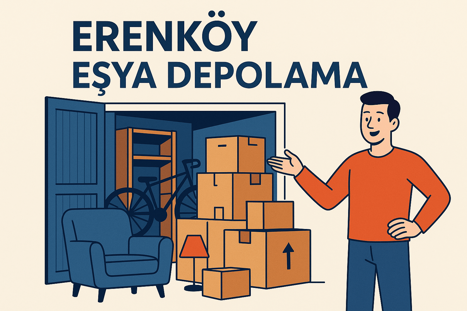 Erenköy modern eşya depolama birimleri