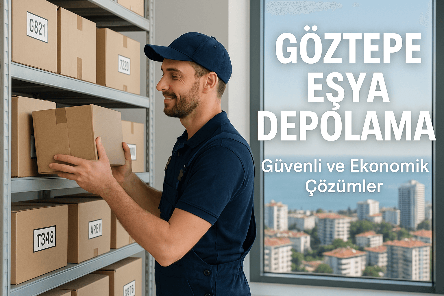 Göztepe modern eşya depolama birimleri