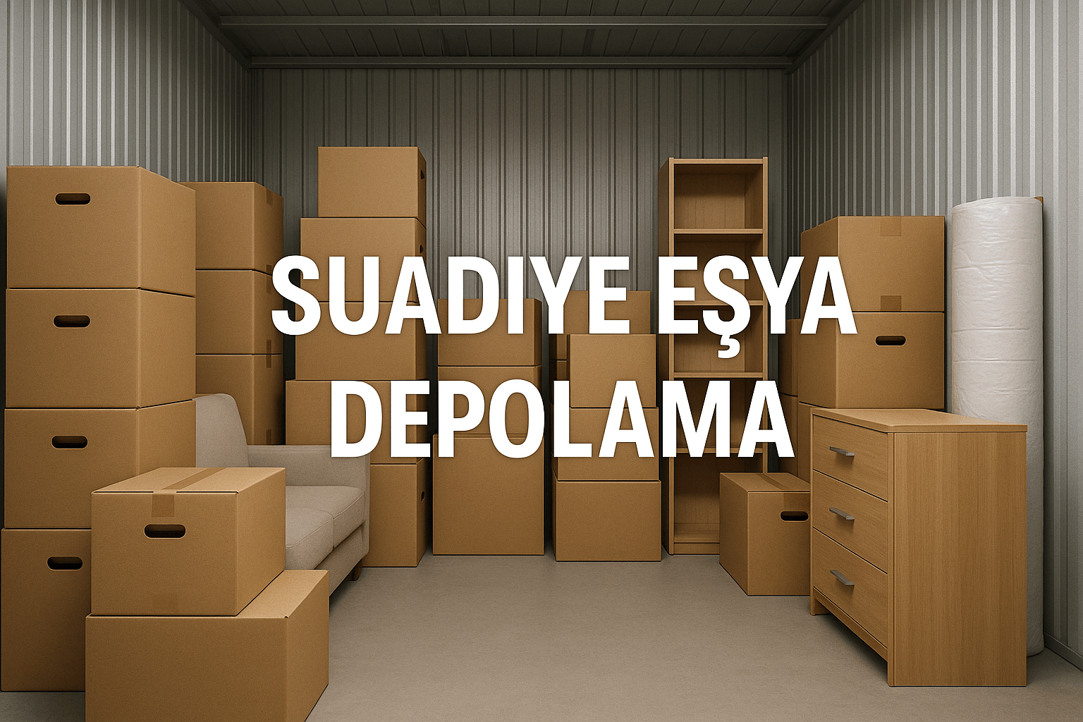 Suadiye eşya depolama birimleri Fastcoon